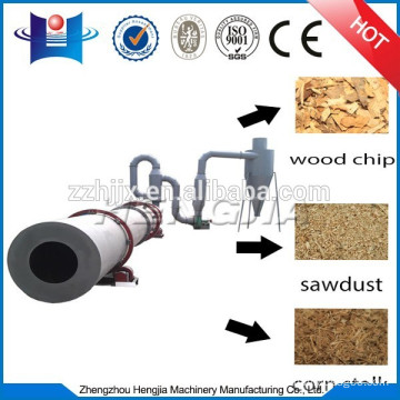 Drying wood chips or sawdust machine